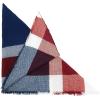 imageAmerican Trends Scarfs for Women Winter Triangle Scarf Classic Plaid Warm Scarf Soft Scarves Knitted Wrap ShawlTriangle Red  White  Blue