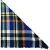 imageAmerican Trends Scarfs for Women Winter Triangle Scarf Classic Plaid Warm Scarf Soft Scarves Knitted Wrap ShawlTriangle Striped Blue  Black  White