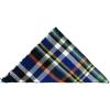 imageAmerican Trends Scarfs for Women Winter Triangle Scarf Classic Plaid Warm Scarf Soft Scarves Knitted Wrap ShawlTriangle Striped Blue  Black  White