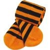 imageAmerican Trends Tights for Toddler Girls Halloween Stripped Leggings Baby Cable Knit TightsBlack Orange Stripes
