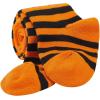 imageAmerican Trends Tights for Toddler Girls Halloween Stripped Leggings Baby Cable Knit TightsBlack Orange Stripes