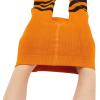 imageAmerican Trends Tights for Toddler Girls Halloween Stripped Leggings Baby Cable Knit TightsBlack Orange Stripes