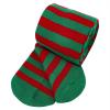imageAmerican Trends Tights for Toddler Girls Halloween Stripped Leggings Baby Cable Knit TightsGreen Red Stripes