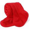 imageAmerican Trends Tights for Toddler Girls Halloween Stripped Leggings Baby Cable Knit TightsRed