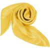 imageAmerican Trends Women Silk Feeling Scarf Satin Head Scarves Square Satin Scarf Wrap Neck Scarf Lightweight Silk Like Bandana02 Yellow