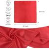 imageAmerican Trends Women Silk Feeling Scarf Satin Head Scarves Square Satin Scarf Wrap Neck Scarf Lightweight Silk Like Bandana03 Red