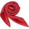 imageAmerican Trends Women Silk Feeling Scarf Satin Head Scarves Square Satin Scarf Wrap Neck Scarf Lightweight Silk Like Bandana03 Red