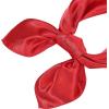 imageAmerican Trends Women Silk Feeling Scarf Satin Head Scarves Square Satin Scarf Wrap Neck Scarf Lightweight Silk Like Bandana03 Red