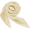 imageAmerican Trends Women Silk Feeling Scarf Satin Head Scarves Square Satin Scarf Wrap Neck Scarf Lightweight Silk Like Bandana07 Apricot
