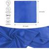 imageAmerican Trends Women Silk Feeling Scarf Satin Head Scarves Square Satin Scarf Wrap Neck Scarf Lightweight Silk Like Bandana08 Blue