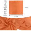 imageAmerican Trends Women Silk Feeling Scarf Satin Head Scarves Square Satin Scarf Wrap Neck Scarf Lightweight Silk Like Bandana09 Orange