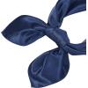 imageAmerican Trends Women Silk Feeling Scarf Satin Head Scarves Square Satin Scarf Wrap Neck Scarf Lightweight Silk Like Bandana11 Dark Blue