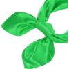 imageAmerican Trends Women Silk Feeling Scarf Satin Head Scarves Square Satin Scarf Wrap Neck Scarf Lightweight Silk Like Bandana12 Green