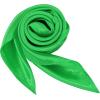 imageAmerican Trends Women Silk Feeling Scarf Satin Head Scarves Square Satin Scarf Wrap Neck Scarf Lightweight Silk Like Bandana12 Green