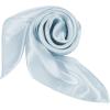 imageAmerican Trends Women Silk Feeling Scarf Satin Head Scarves Square Satin Scarf Wrap Neck Scarf Lightweight Silk Like Bandana13 Light Grey
