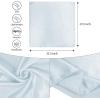 imageAmerican Trends Women Silk Feeling Scarf Satin Head Scarves Square Satin Scarf Wrap Neck Scarf Lightweight Silk Like Bandana13 Light Grey