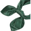imageAmerican Trends Women Silk Feeling Scarf Satin Head Scarves Square Satin Scarf Wrap Neck Scarf Lightweight Silk Like Bandana15 Army Green