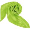 imageAmerican Trends Women Silk Feeling Scarf Satin Head Scarves Square Satin Scarf Wrap Neck Scarf Lightweight Silk Like Bandana16 Light Green
