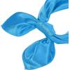 imageAmerican Trends Women Silk Feeling Scarf Satin Head Scarves Square Satin Scarf Wrap Neck Scarf Lightweight Silk Like Bandana18 Lake Blue