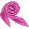 imageAmerican Trends Women Silk Feeling Scarf Satin Head Scarves Square Satin Scarf Wrap Neck Scarf Lightweight Silk Like Bandana19 Rose Red 2