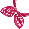 imageAmerican Trends Women Silk Feeling Scarf Satin Head Scarves Square Satin Scarf Wrap Neck Scarf Lightweight Silk Like Bandana20 Rose Red Star