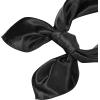 imageAmerican Trends Women Silk Feeling Scarf Satin Head Scarves Square Satin Scarf Wrap Neck Scarf Lightweight Silk Like BandanaZ 2 Pack Black