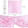 imageAmerican Trends Women Silk Feeling Scarf Satin Head Scarves Square Satin Scarf Wrap Neck Scarf Lightweight Silk Like BandanaZ 2 Pack Pink
