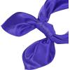 imageAmerican Trends Women Silk Feeling Scarf Satin Head Scarves Square Satin Scarf Wrap Neck Scarf Lightweight Silk Like BandanaZ 2 Pack Purple