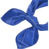 imageAmerican Trends Women Silk Feeling Scarf Satin Head Scarves Square Satin Scarf Wrap Neck Scarf Lightweight Silk Like BandanaZ Red Blue
