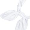 imageAmerican Trends Women Silk Feeling Scarf Satin Head Scarves Square Satin Scarf Wrap Neck Scarf Lightweight Silk Like BandanaZ Yellow White