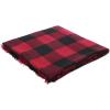 imageAmerican Trends Womens Cozy Warm Winter Fall Blanket Scarf Stylish Soft Chunky Checked Giant Scarves ShawlsBlack  Red