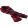 imageAmerican Trends Womens Cozy Warm Winter Fall Blanket Scarf Stylish Soft Chunky Checked Giant Scarves ShawlsBlack  Red