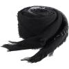 imageAmerican Trends Womens Cozy Warm Winter Fall Blanket Scarf Stylish Soft Chunky Checked Giant Scarves ShawlsBlack and White