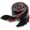 imageAmerican Trends Womens Cozy Warm Winter Fall Blanket Scarf Stylish Soft Chunky Checked Giant Scarves ShawlsRed Black