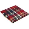 imageAmerican Trends Womens Fall Winter Scarf Plaid Tassel Soft Warm Blanket Scarves Womens Shawl WrapsDeep Red  Navy