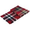 imageAmerican Trends Womens Fall Winter Scarf Plaid Tassel Soft Warm Blanket Scarves Womens Shawl WrapsDeep Red  Navy