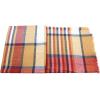 imageAmerican Trends Womens Fall Winter Scarf Plaid Tassel Soft Warm Blanket Scarves Womens Shawl WrapsRed Orange