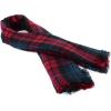 imageAmerican Trends Womens Fall Winter Scarf Plaid Tassel Soft Warm Blanket Scarves Womens Shawl WrapsScarf Red Navy