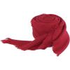 imageAmerican Trends Womens Fall Winter Scarf Plaid Tassel Soft Warm Blanket Scarves Womens Shawl WrapsSolid Red