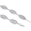 imageAmerican Trends Womens Western Belts Metal Chain Belt Country Cowgirl Belt Waist Chain Y2K Boho Concho BeltSilverc