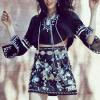 imageAmerican Trends Womens Western Belts Metal Chain Belt Country Cowgirl Belt Waist Chain Y2K Boho Concho BeltTurquoised