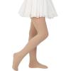 imageBallet Dance Tights for Girls Athletic Leggings Toddler Grinch Pants Soft Baby Girls Tights Stretchy InfantNudewhite