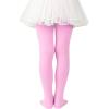 imageBallet Dance Tights for Girls Athletic Leggings Toddler Grinch Pants Soft Baby Girls Tights Stretchy InfantPink