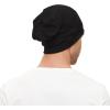 imageBeanie for MenWomen Slouchy Beanie Hats Hip Hop Skull Cap Baggy Stylish LightweightA Black