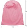 imageBeanie for MenWomen Slouchy Beanie Hats Hip Hop Skull Cap Baggy Stylish LightweightA Pink