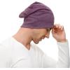 imageBeanie for MenWomen Slouchy Beanie Hats Hip Hop Skull Cap Baggy Stylish LightweightA Purple