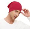 imageBeanie for MenWomen Slouchy Beanie Hats Hip Hop Skull Cap Baggy Stylish LightweightA Red