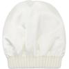 imageBeanies Women Satin Lined Beanie Winter Hats for Women Silk Lined Slouchy Beanie for Winter Warm Knit Cuffed Beanie HatA White