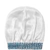 imageBeanies Women Satin Lined Beanie Winter Hats for Women Silk Lined Slouchy Beanie for Winter Warm Knit Cuffed Beanie HatBlue Mix