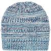 imageBeanies Women Satin Lined Beanie Winter Hats for Women Silk Lined Slouchy Beanie for Winter Warm Knit Cuffed Beanie HatBlue Mix